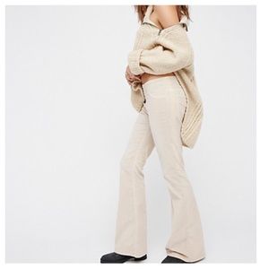 Free People Pull On Corduroy Flare🆕